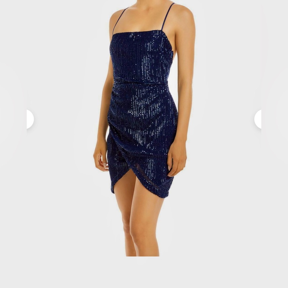 Stunning Ramy Brook Richie Sequins Cocktail Dress Sz 12 NWT $525